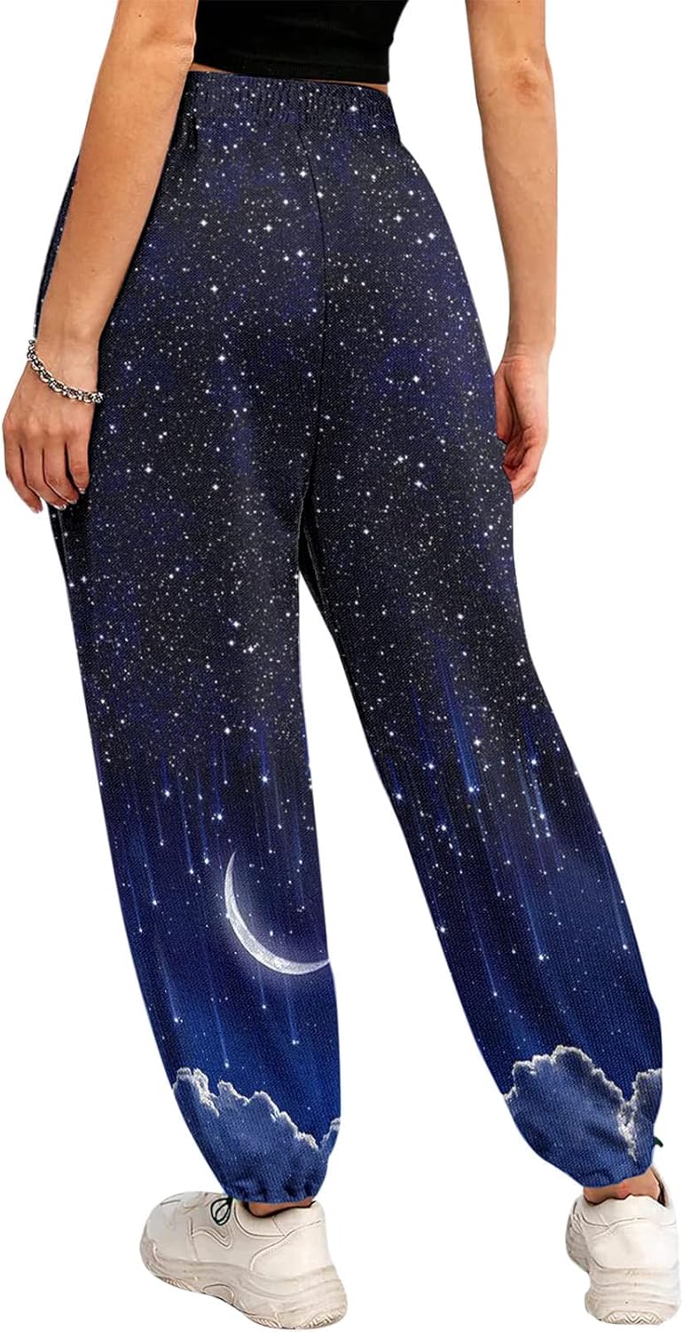Stylish Womens High-Waisted petite Sweatpants for Workout Daily Use