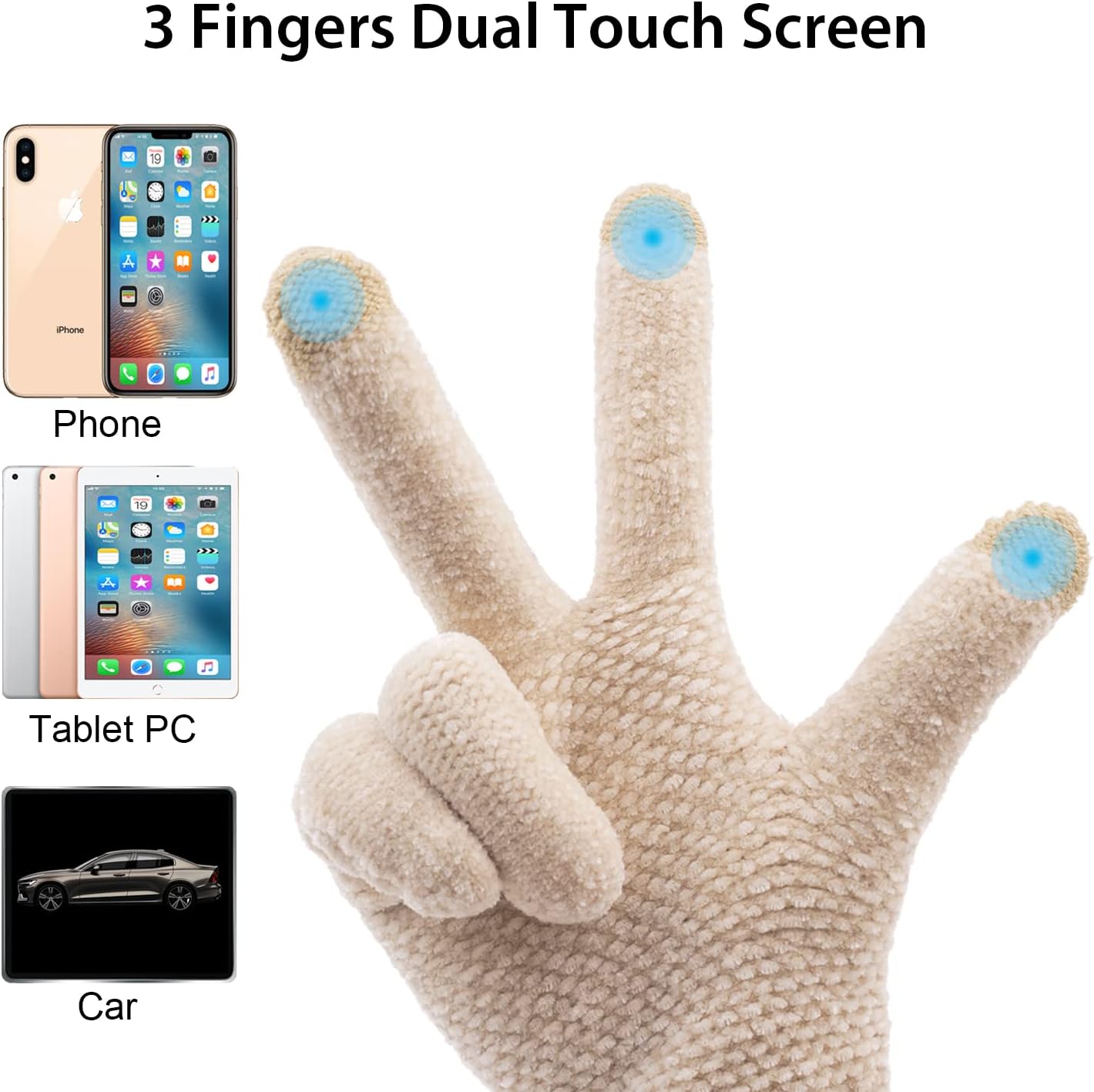 Youre going to love these ViGrace Winter Touchscreen Gloves
