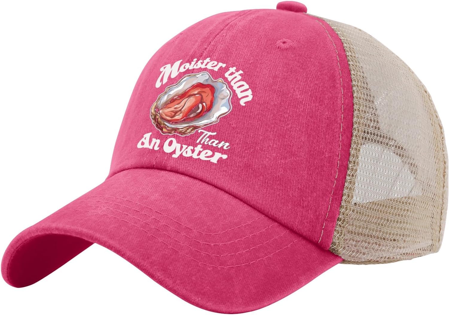Moister Than an Oyster - Funny Inappropriate Hat for Women