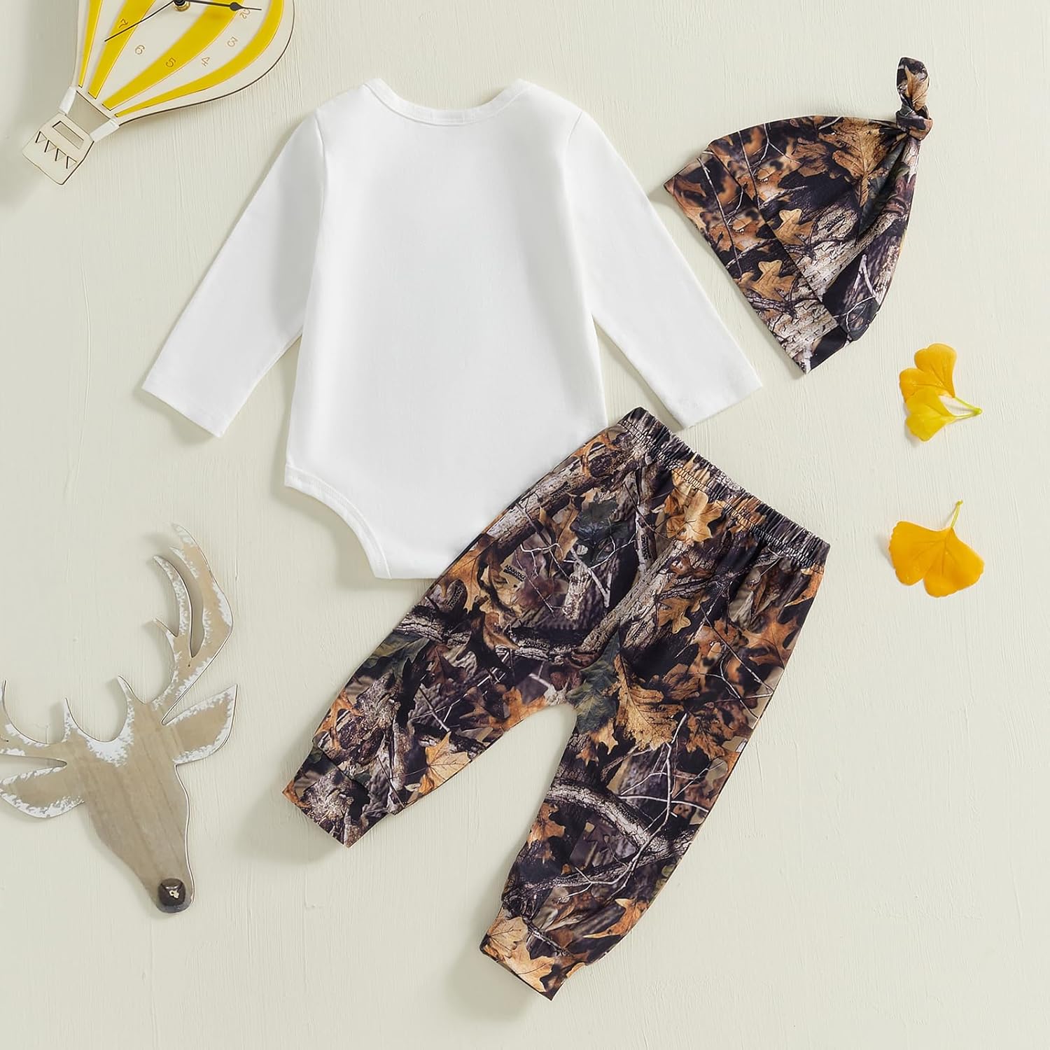 Hunting Outfit for Little Men Soft Camouflage and Fashionable Set