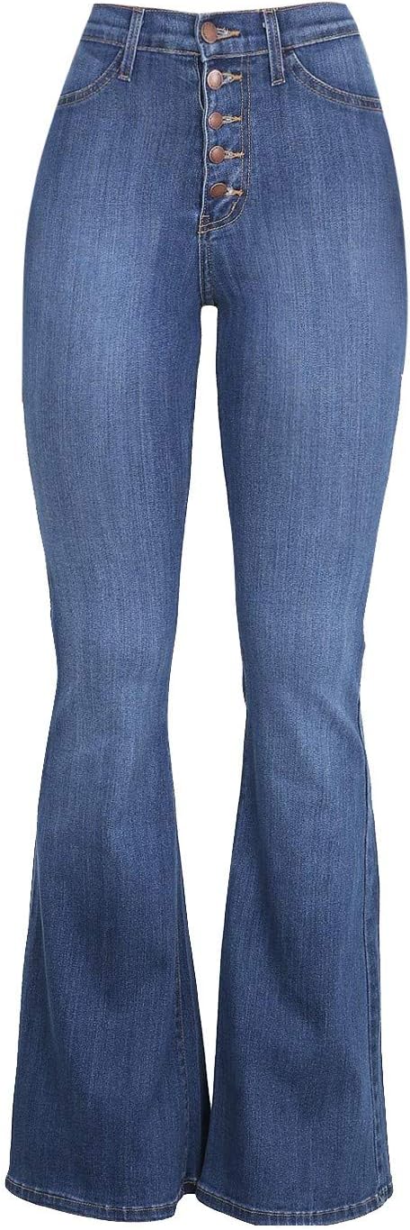 Curvy Slim Fit Bootcut Denim Pants