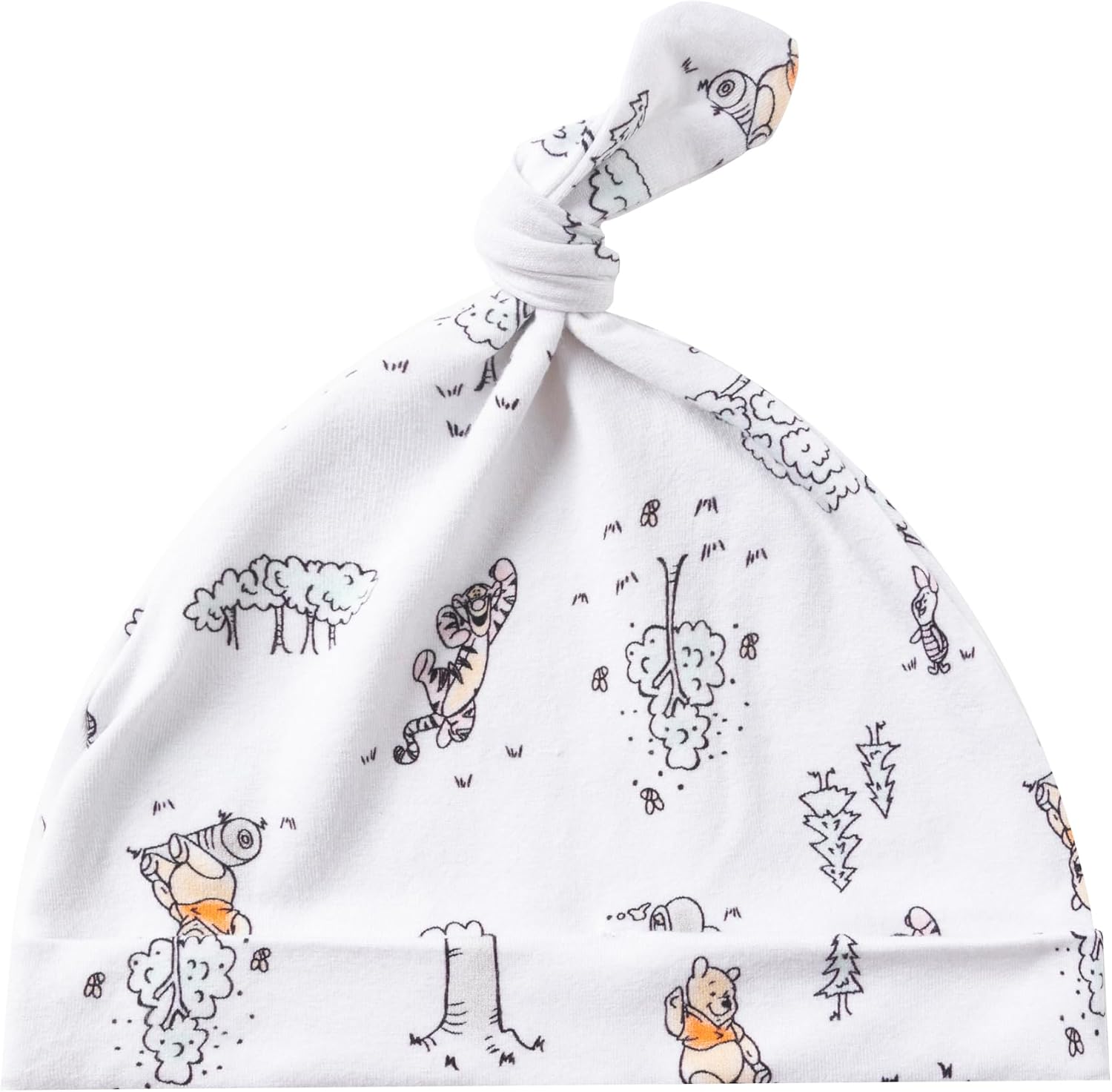 Disney Winnie the Pooh Baby Boys 4 Pack Bodysuit Set