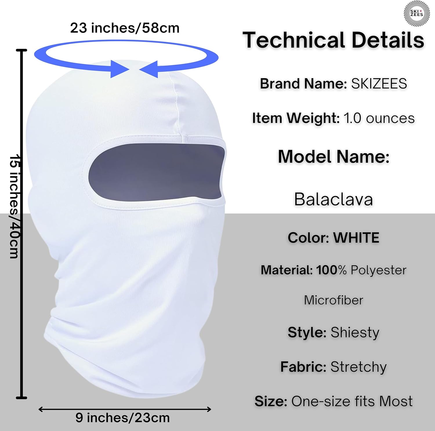 Ninja Balaclawa Ski Mask - Unmatched Lightness Dynamic prevailing