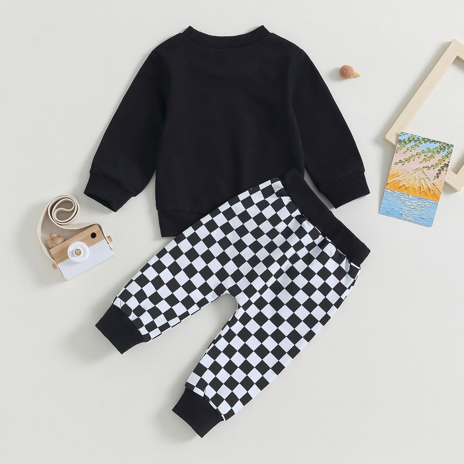 Cool Checkered Toddler Sets