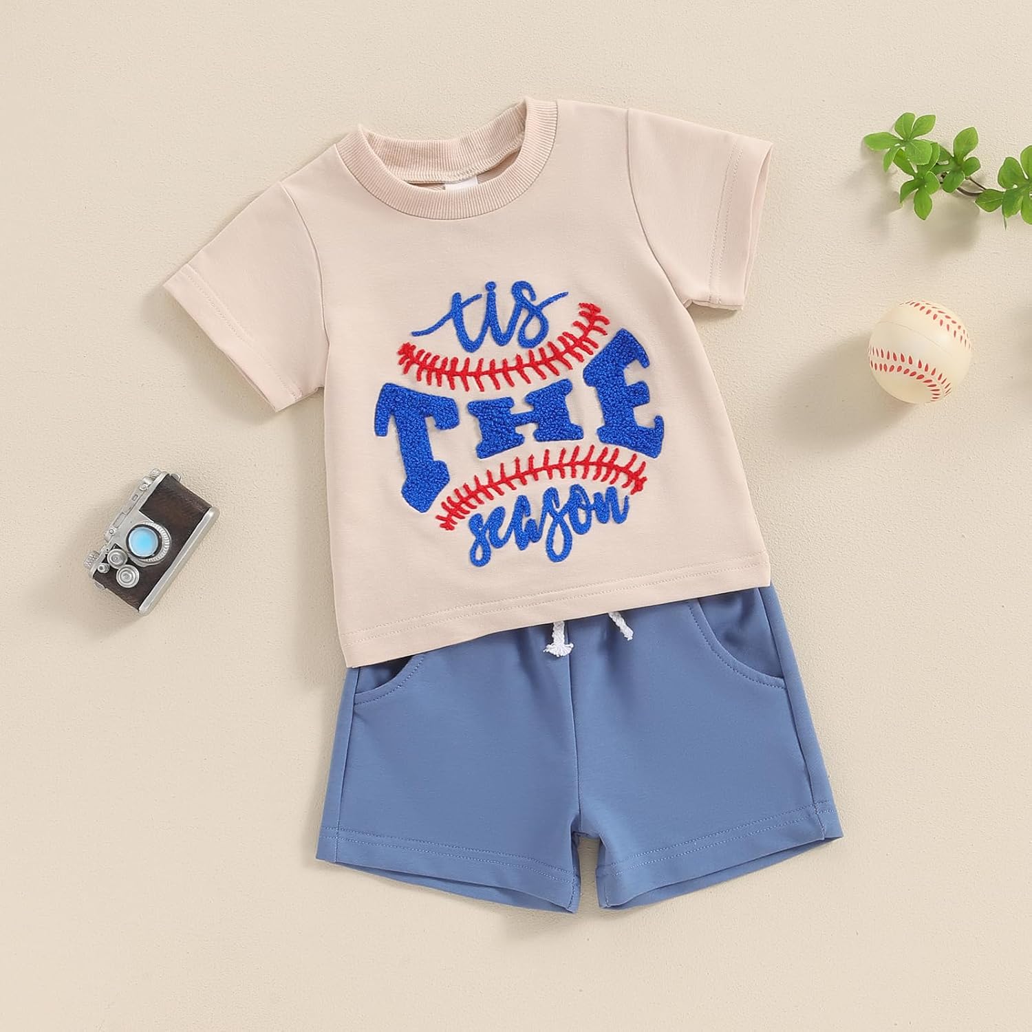 DNOMAID YZARC Toddler Baseball Outfit - Set