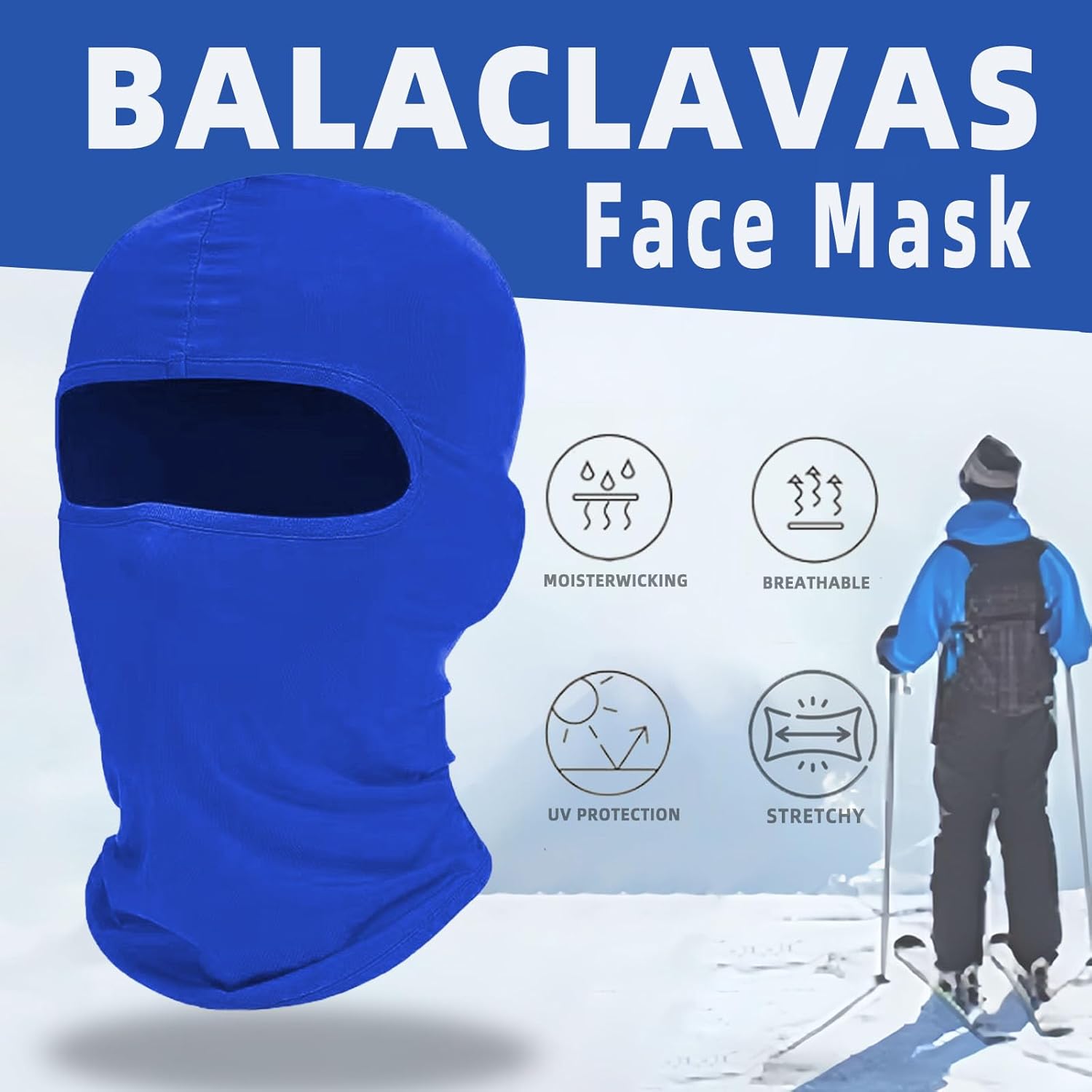 4-Piece Balaclava Ski Face Mask