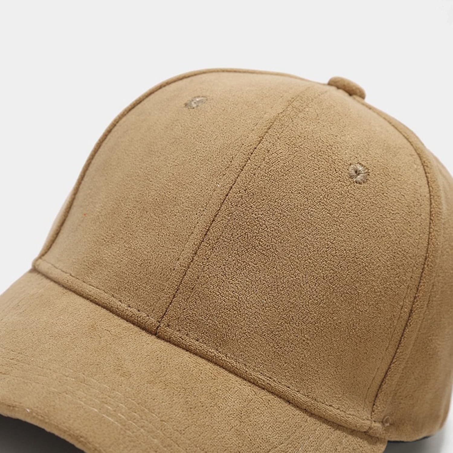 Adjustable Faux Suede Baseball Cap