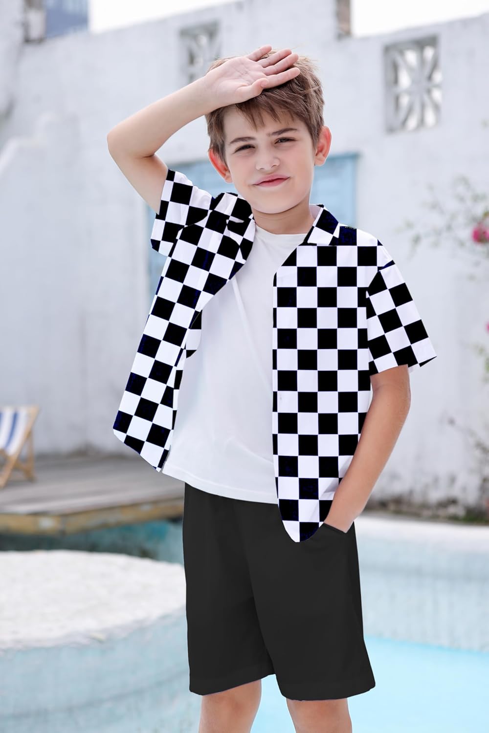 boysAll-In-One Hawaiian Summer Outfit