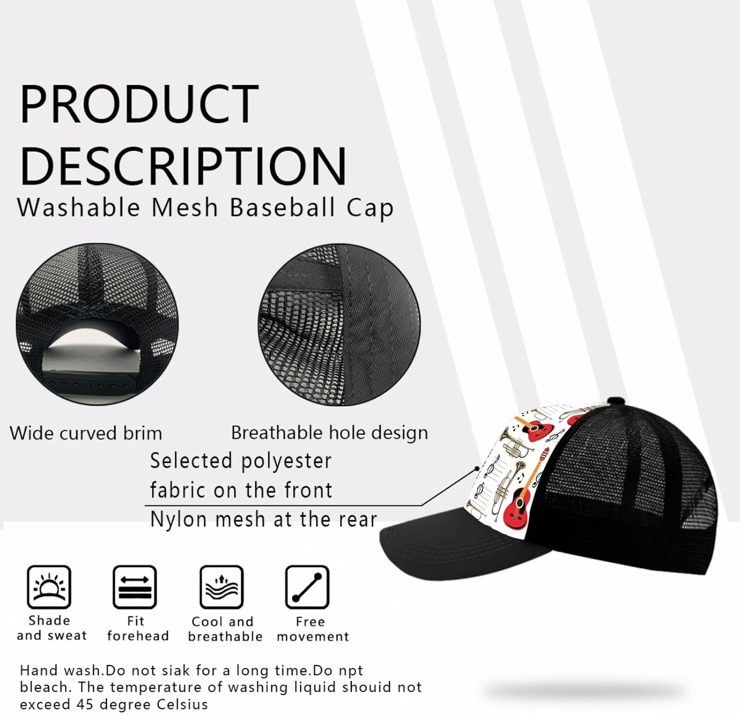 Express Yourself Retro Baseball Cap