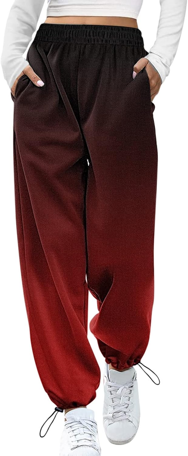 SDBRLD High Waist Jogger Sweatpants Women - athletic and comfortable