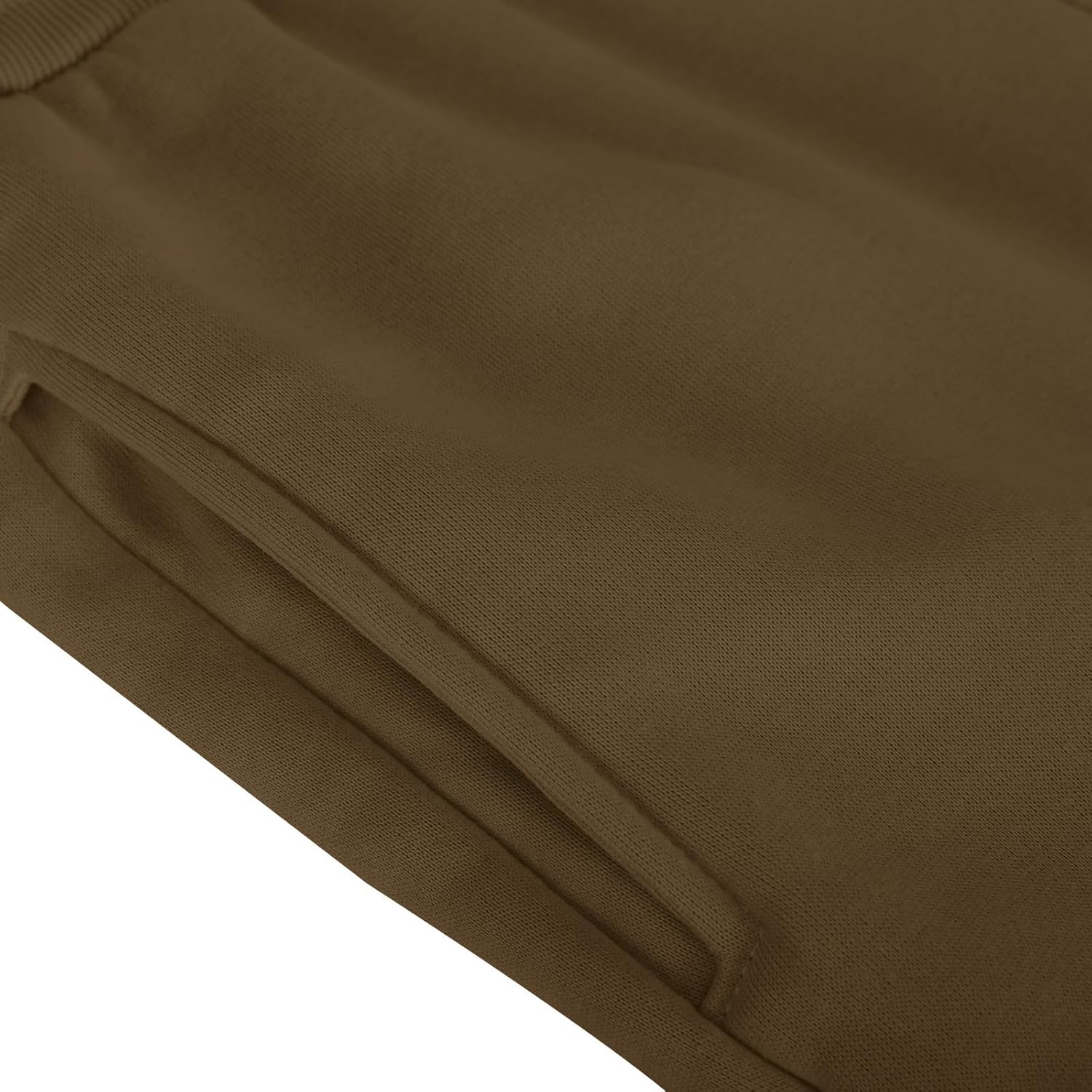 TANGNADE Fleece-Lined Womens Medium Weight Sweatpants