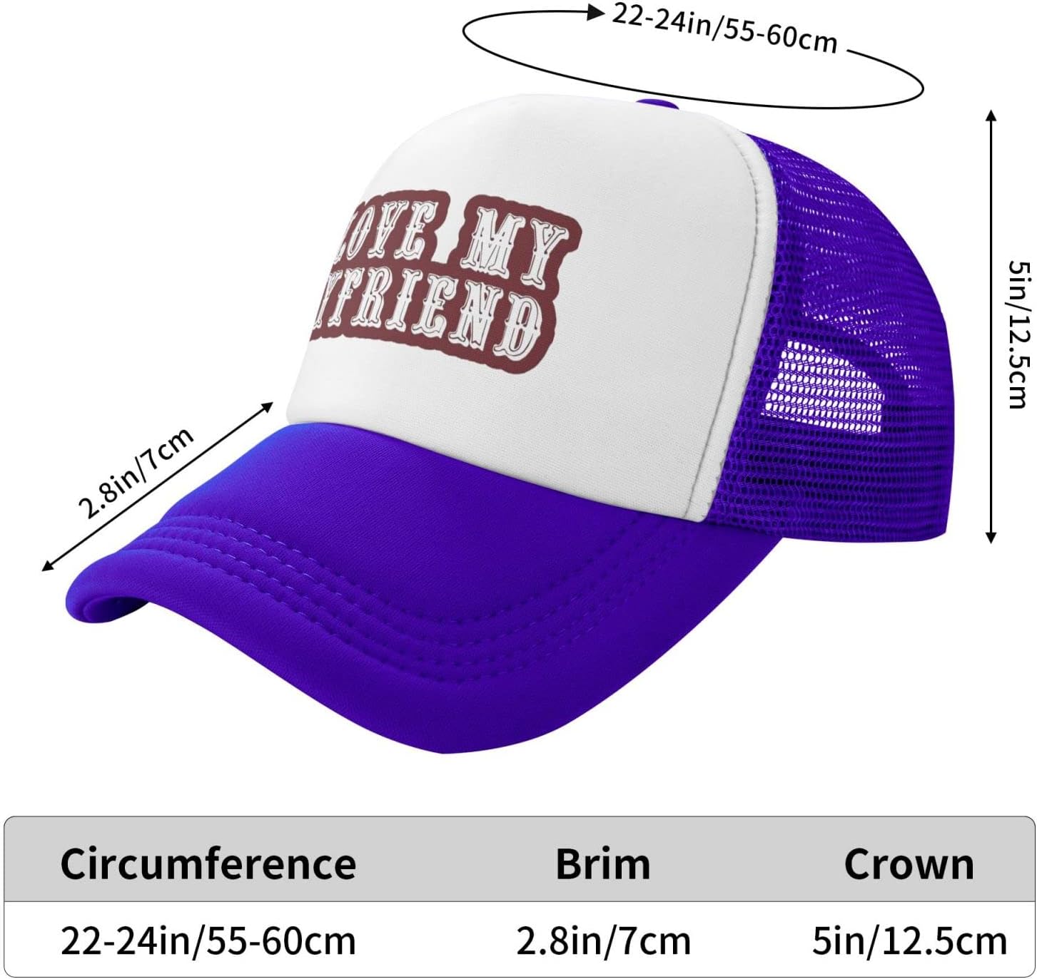 Funny Baseball Cap - Adjustable Delightful Hat for Men Women Outdoors