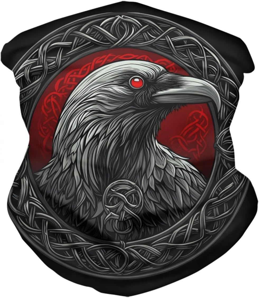 ENLACHIC 3D Viking Totem Balaclava Bandana