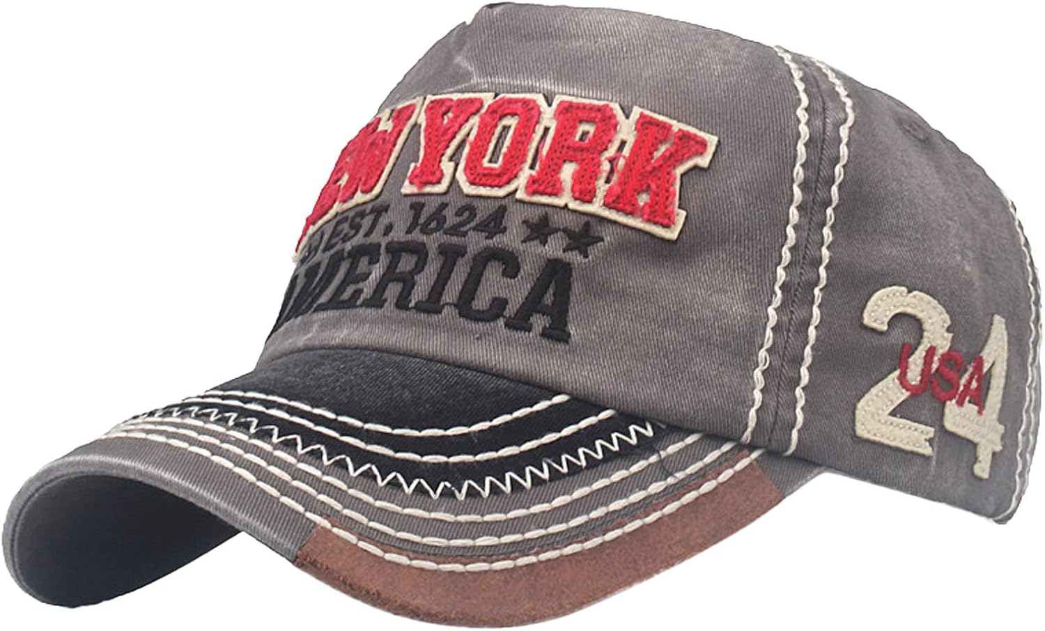 Bright Fashionable Summer Baseball Cap Woven Womens Hat with Practical Protection