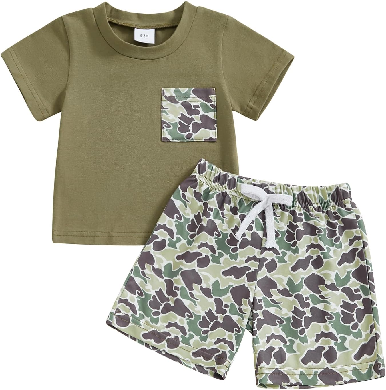 FIOMVA Toddler Baby Boy Summer Clothes