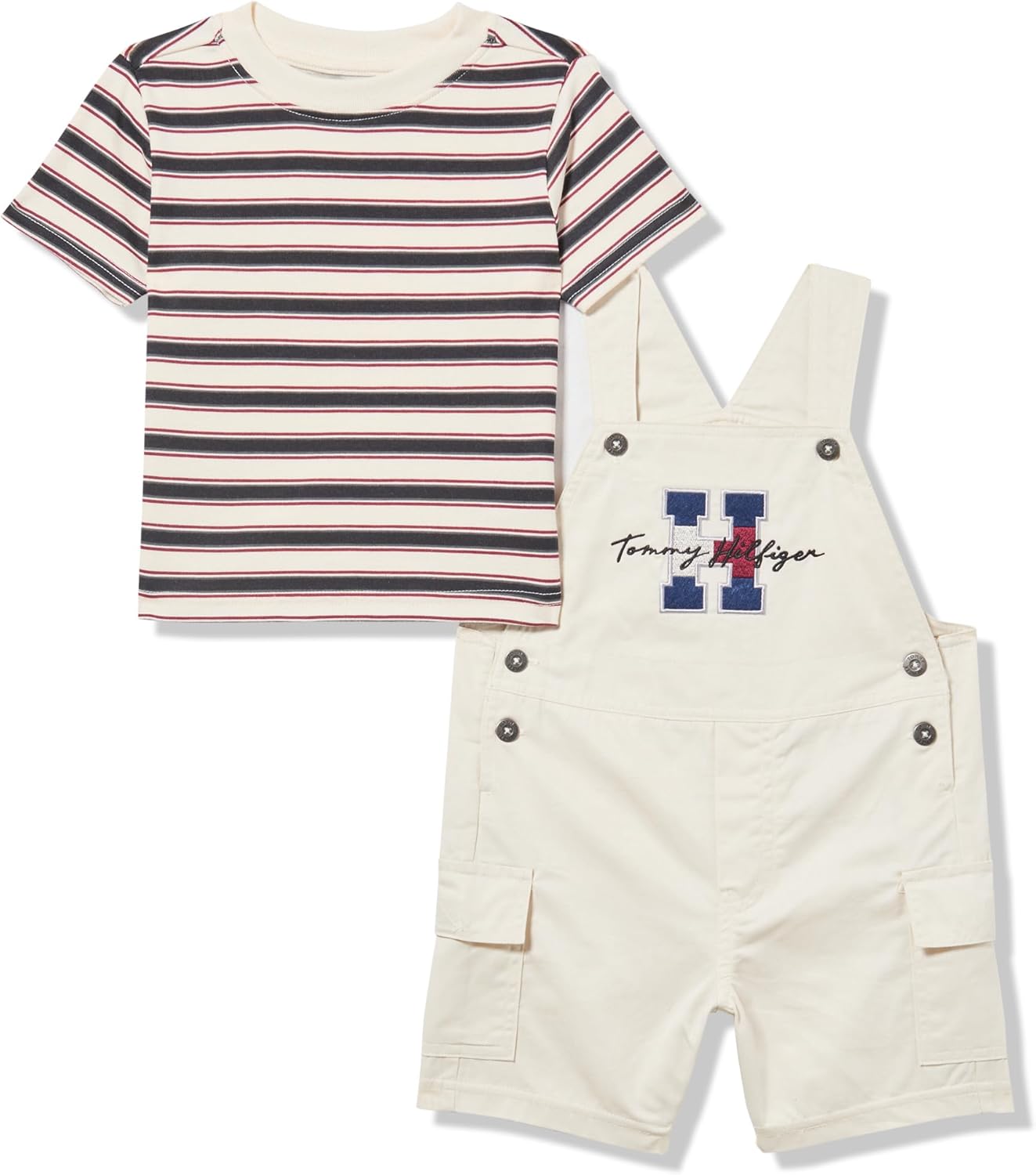 Tommy Hilfiger Baby-Boys Shortall Set