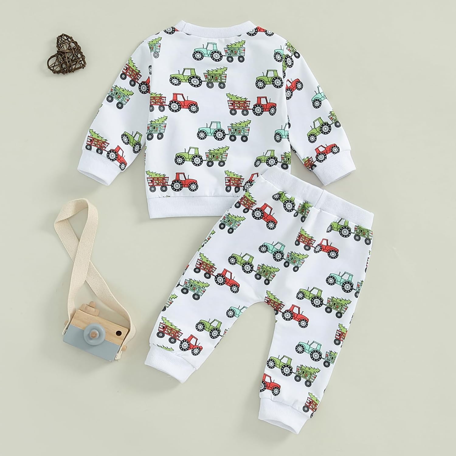 Cozy Christmas Toddler Outfit Set