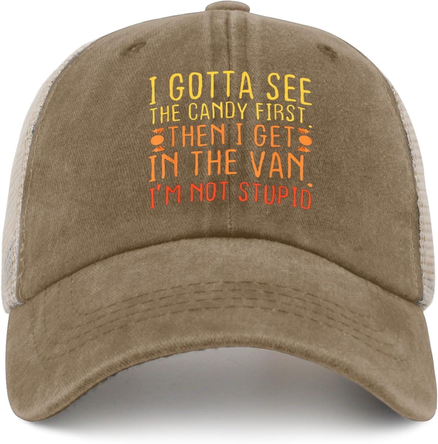 Funny Trucker Hat for Adults