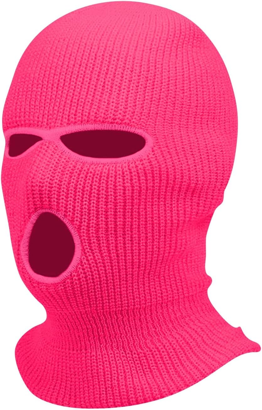 Warm Ski Mask for Women - Knit Windproof Design