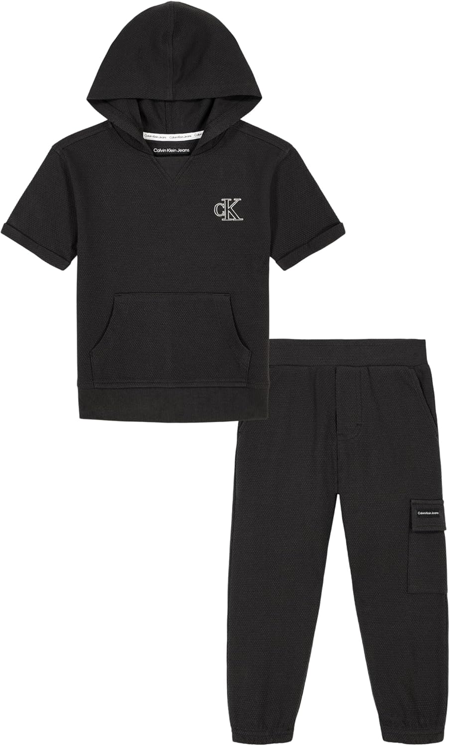Stylish 2-Piece Knit Jogger Set for Babies