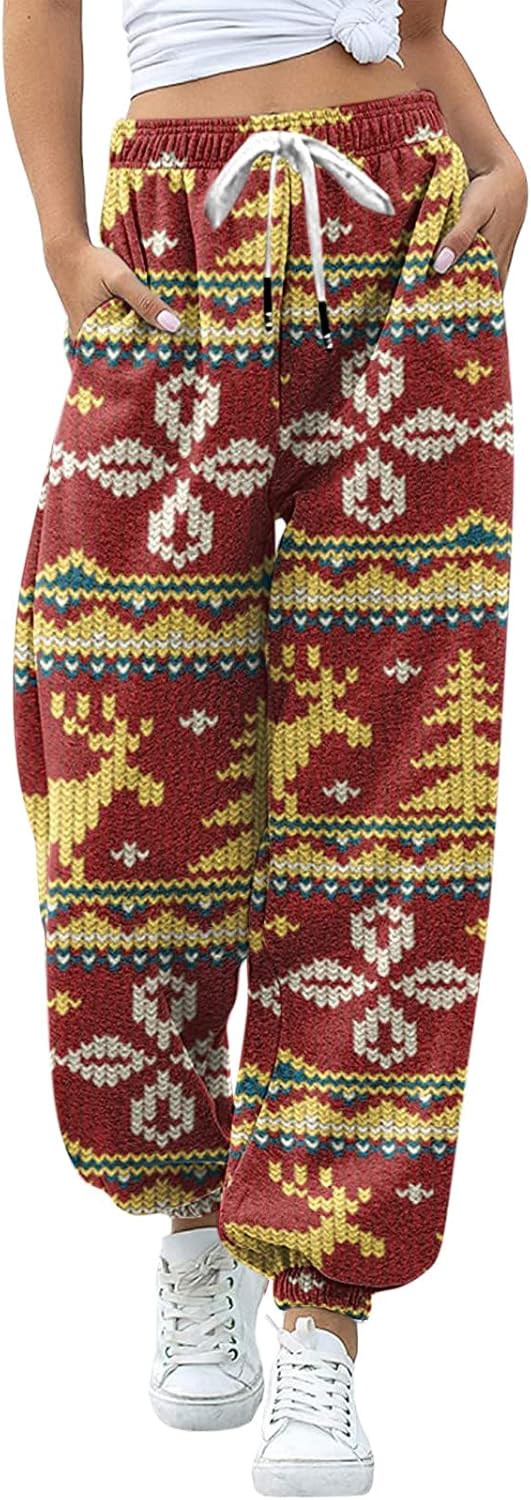 Christmas Jogger Sweats for Teen Girls 14-16 sdbrld Christmas Edition