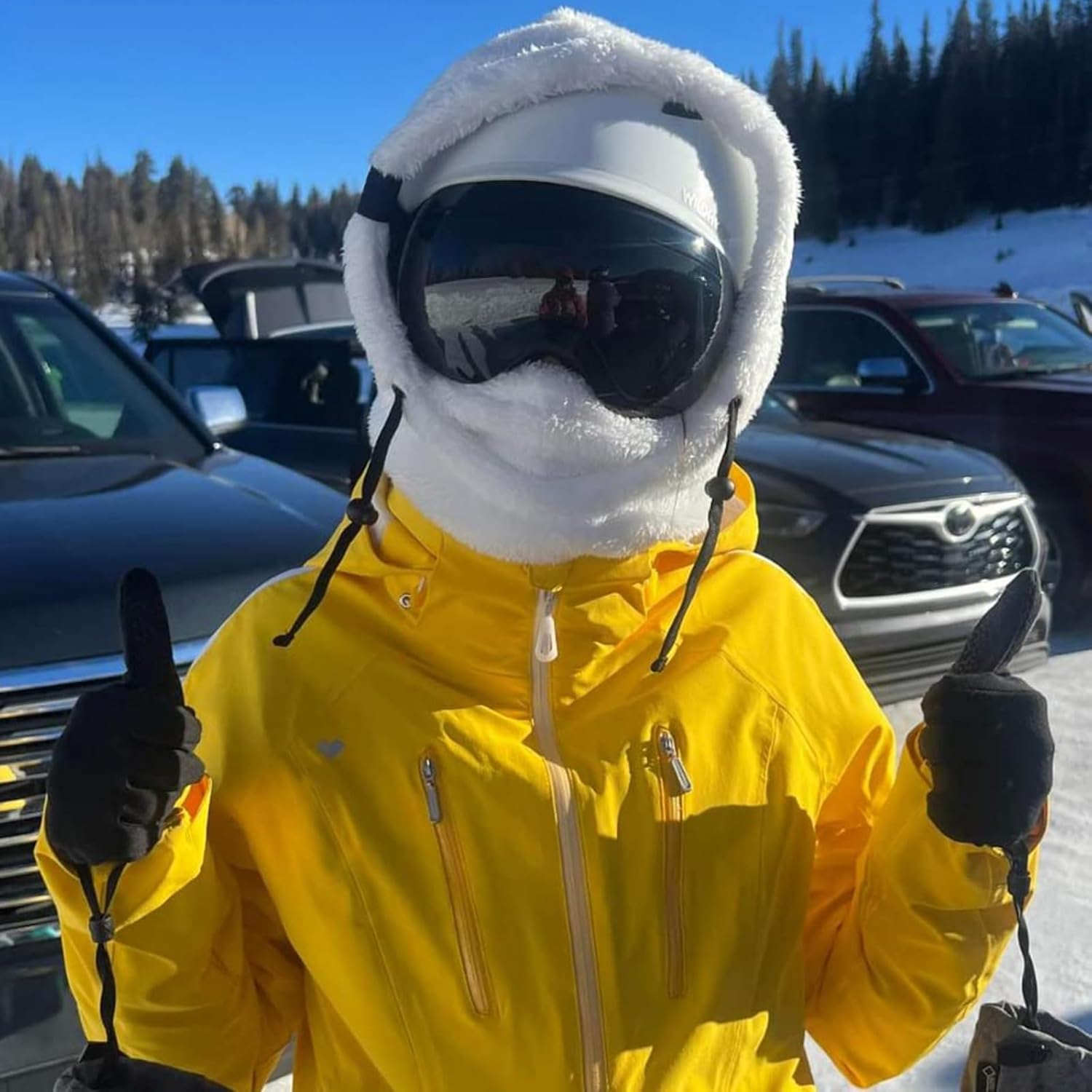 Senior Balaclava Ski Mask with Hood