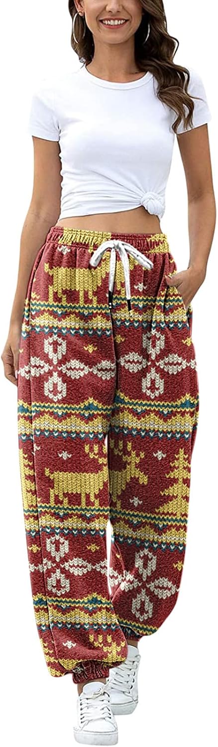 Christmas Jogger Sweats for Teen Girls 14-16 sdbrld Christmas Edition