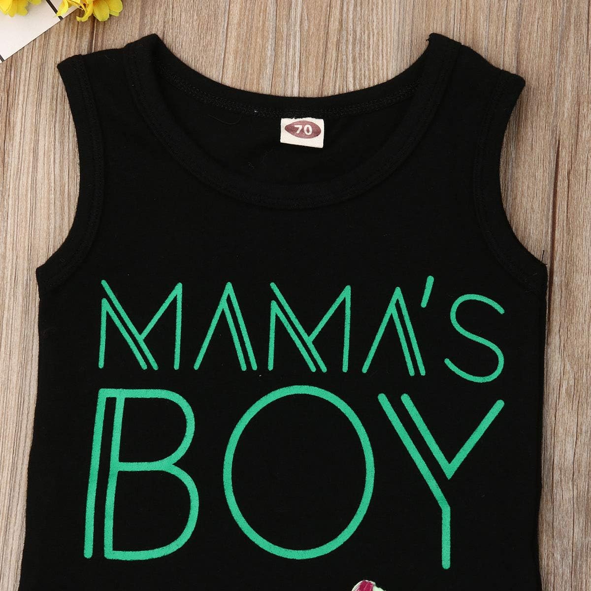 EQSJIU 2Pcs Baby Boys Summer Shorts Set