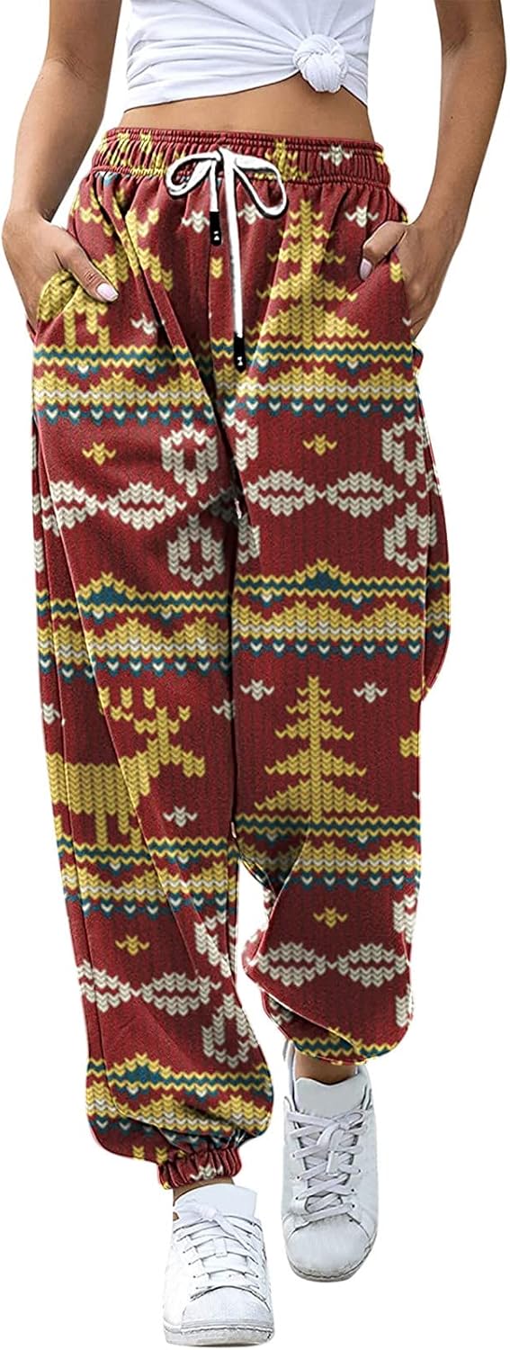 Christmas Jogger Sweats for Teen Girls 14-16 sdbrld Christmas Edition