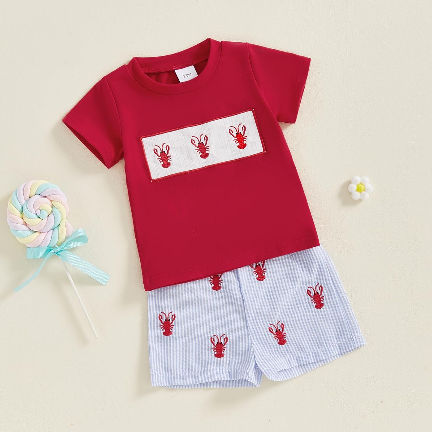 Crybaby Tank Top Shorts Set for Toddlers Beach Day Must-Have