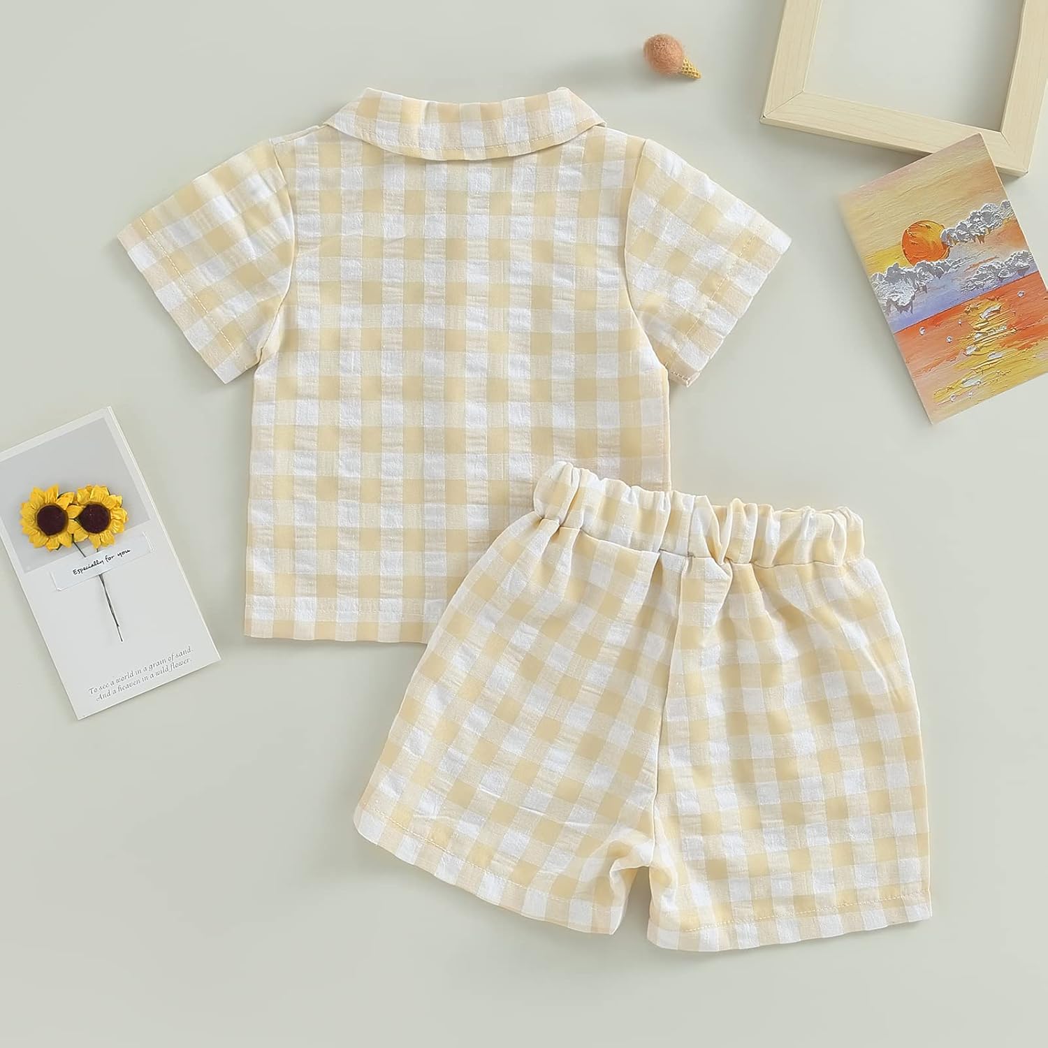 Ledy champswiin Toddler Boy Summer Outfit