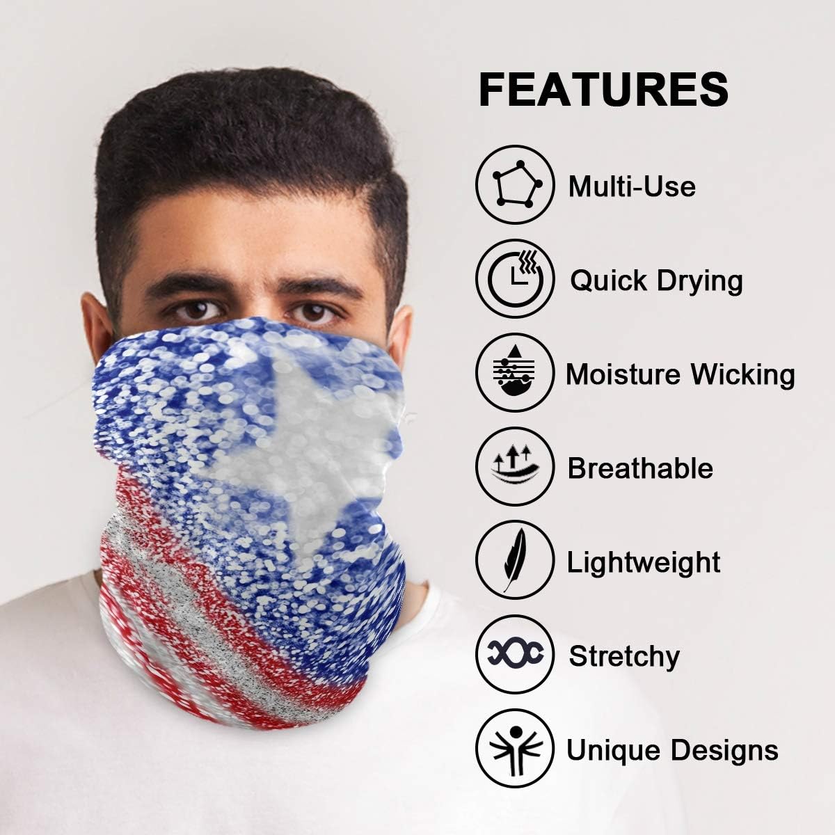My Little Nest Multi-Use Face Cover Scarf Bandana