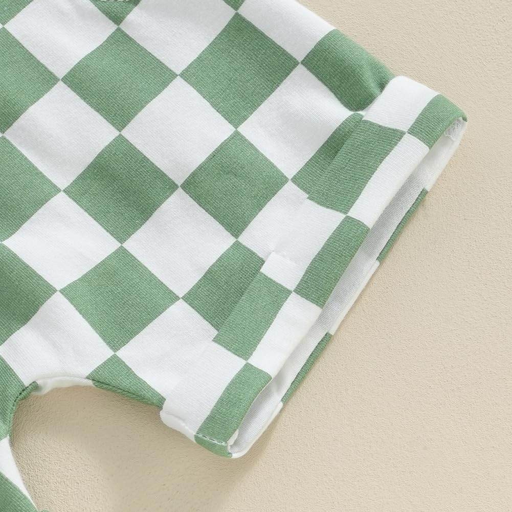 Cool summer outfit for boys Soft cotton clothes set