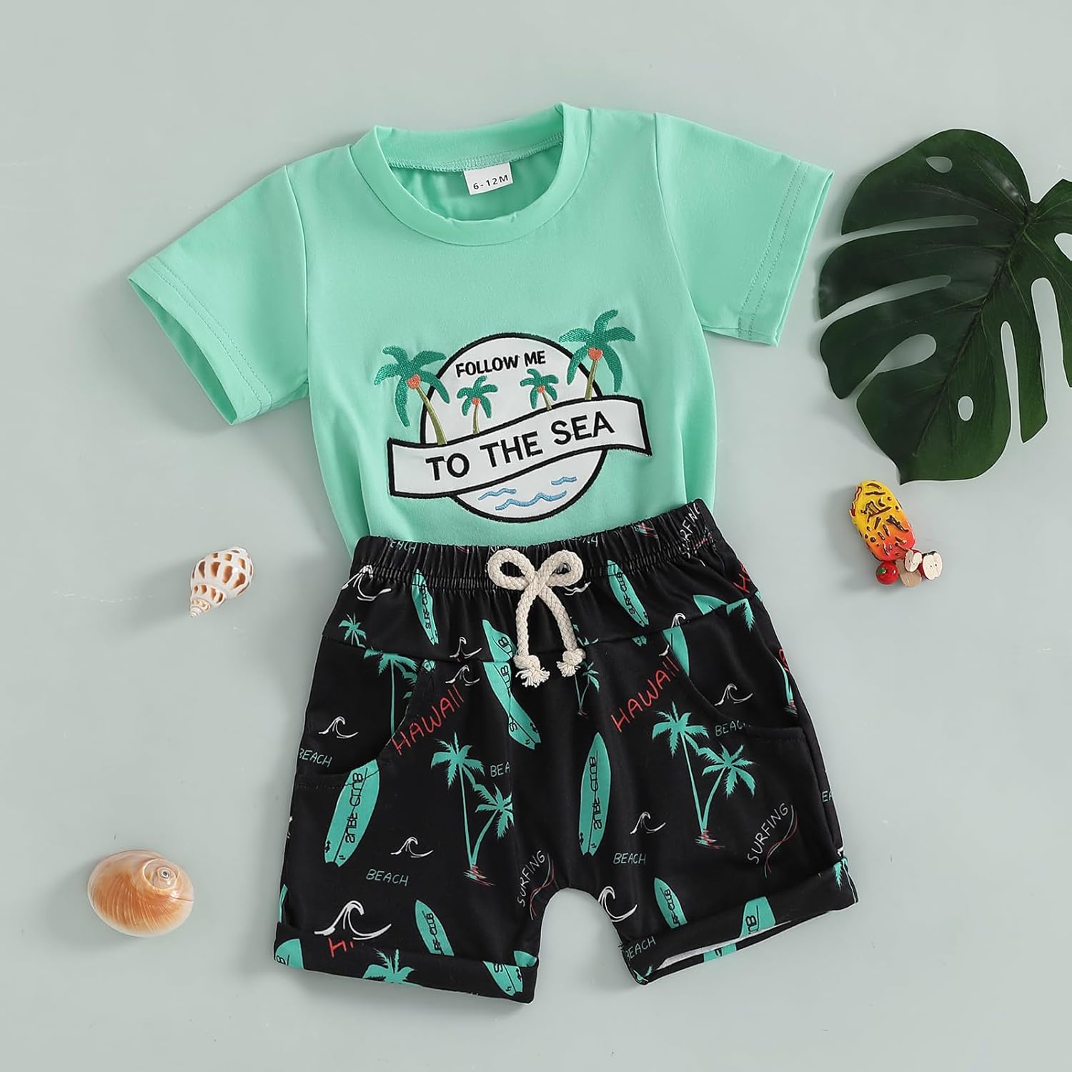 UVB Shield Toddler Boy Short Set