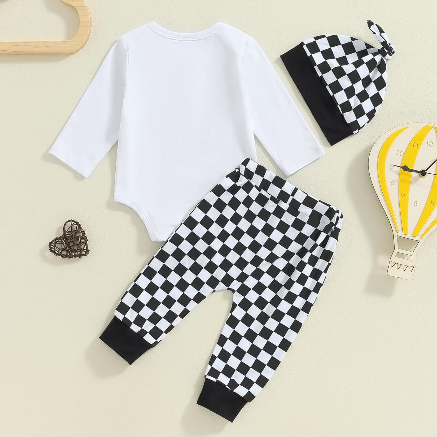 BULINGNA Newborn Baby Boy Romper Set