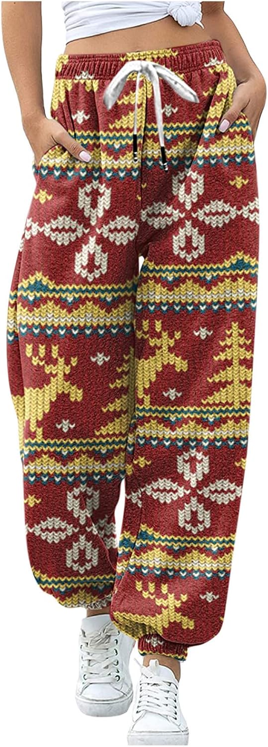 Christmas Jogger Sweats for Teen Girls 14-16 sdbrld Christmas Edition