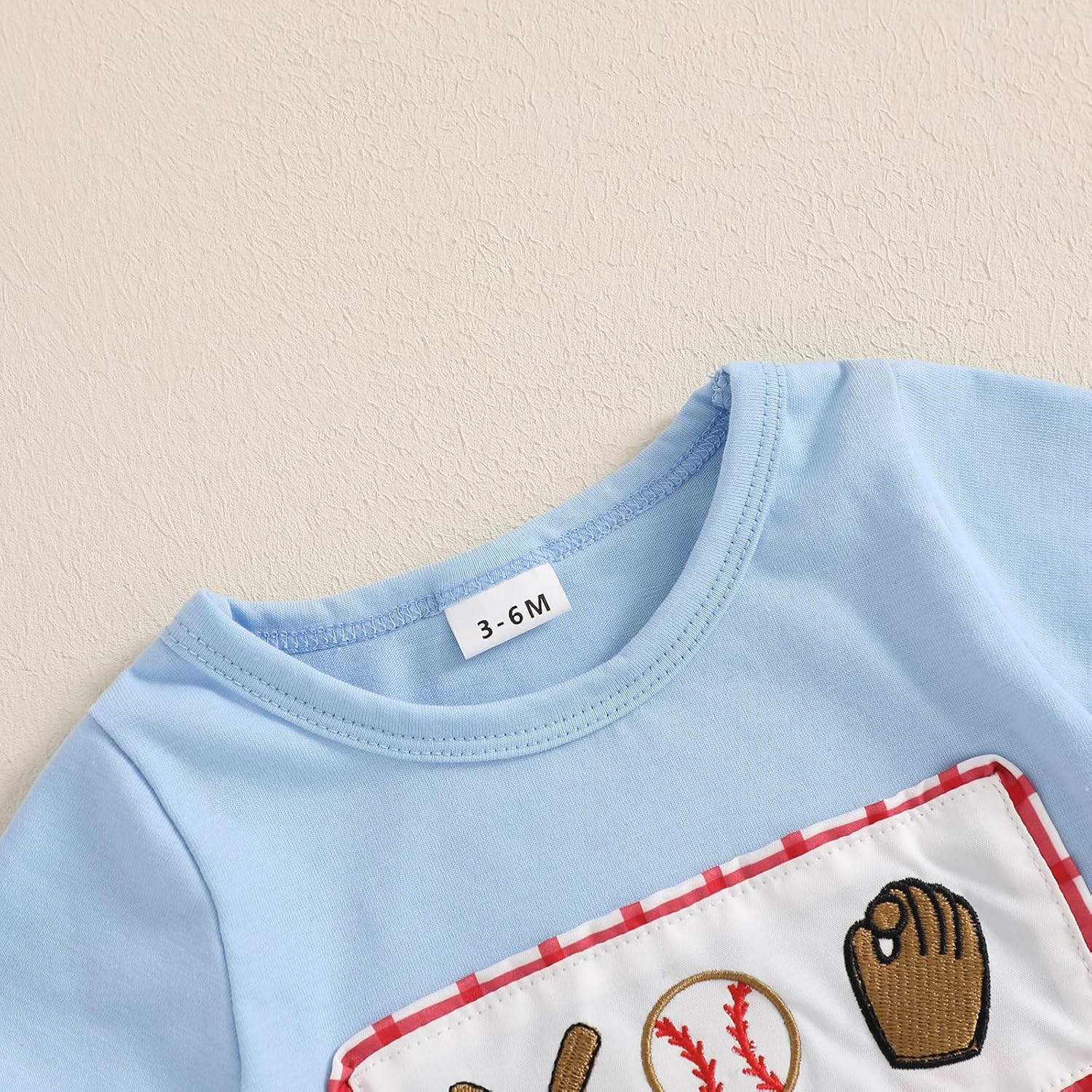 2PCS Summer Toddler Baseball Outfit for Boys