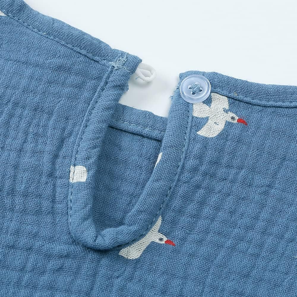 MYGBCPJS Toddler Boys Girls Cotton Linen Set