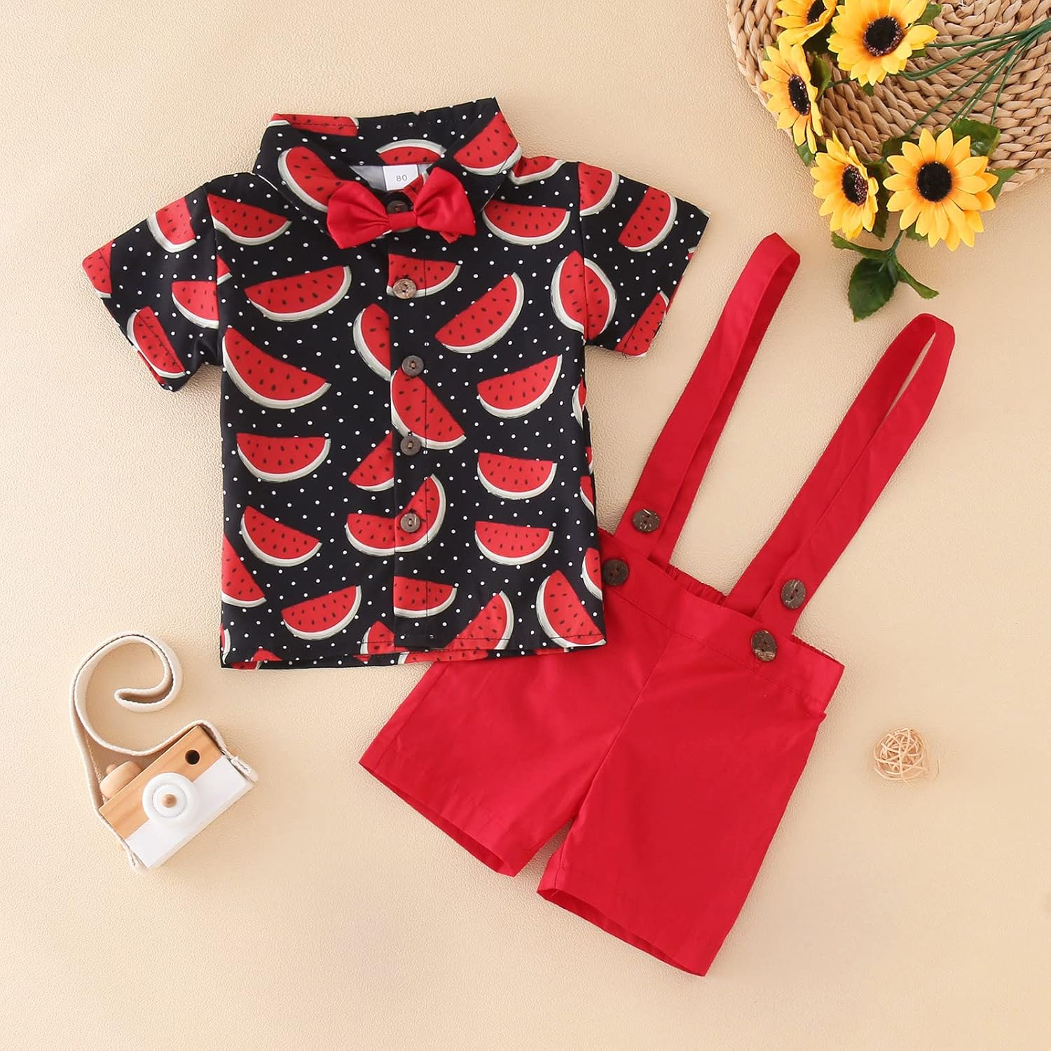 Boys T-Shirt Tops Shorts Set for Toddler