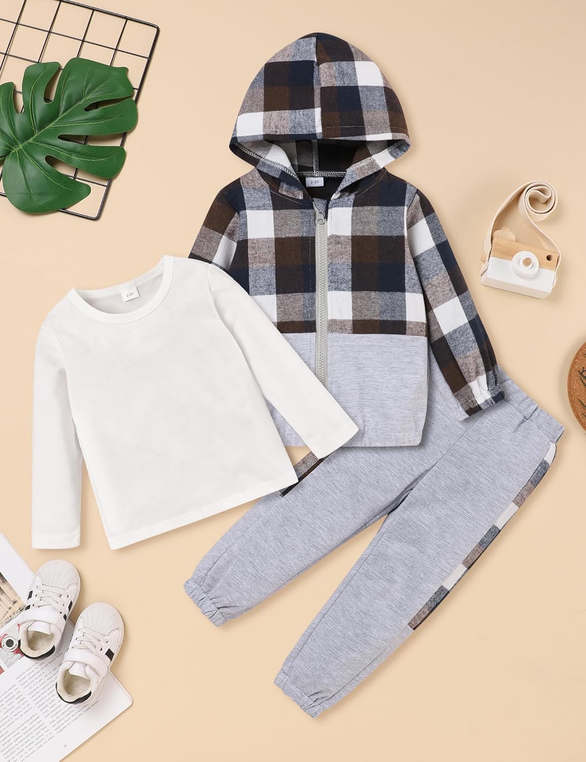Toddler Boys Hoods Sets