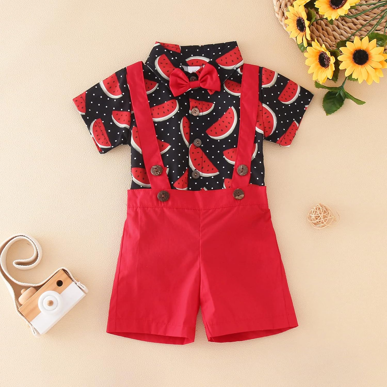 Boys T-Shirt Tops Shorts Set for Toddler
