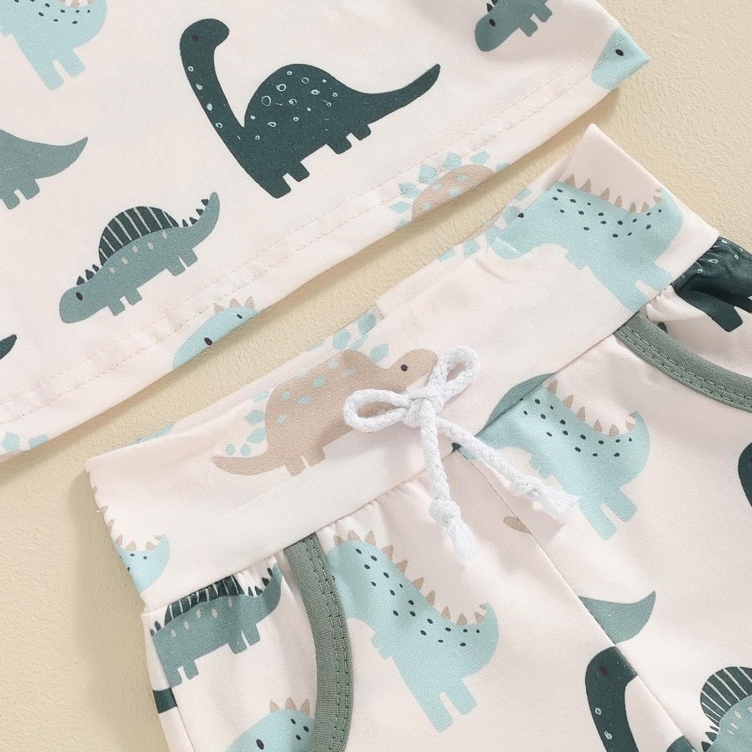 Dinosaur Print for Boys Summer Outfits