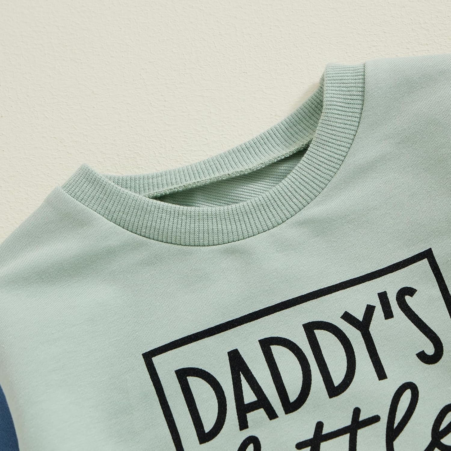 Baby Boy Contrast Letter Print Fall Outfit Set