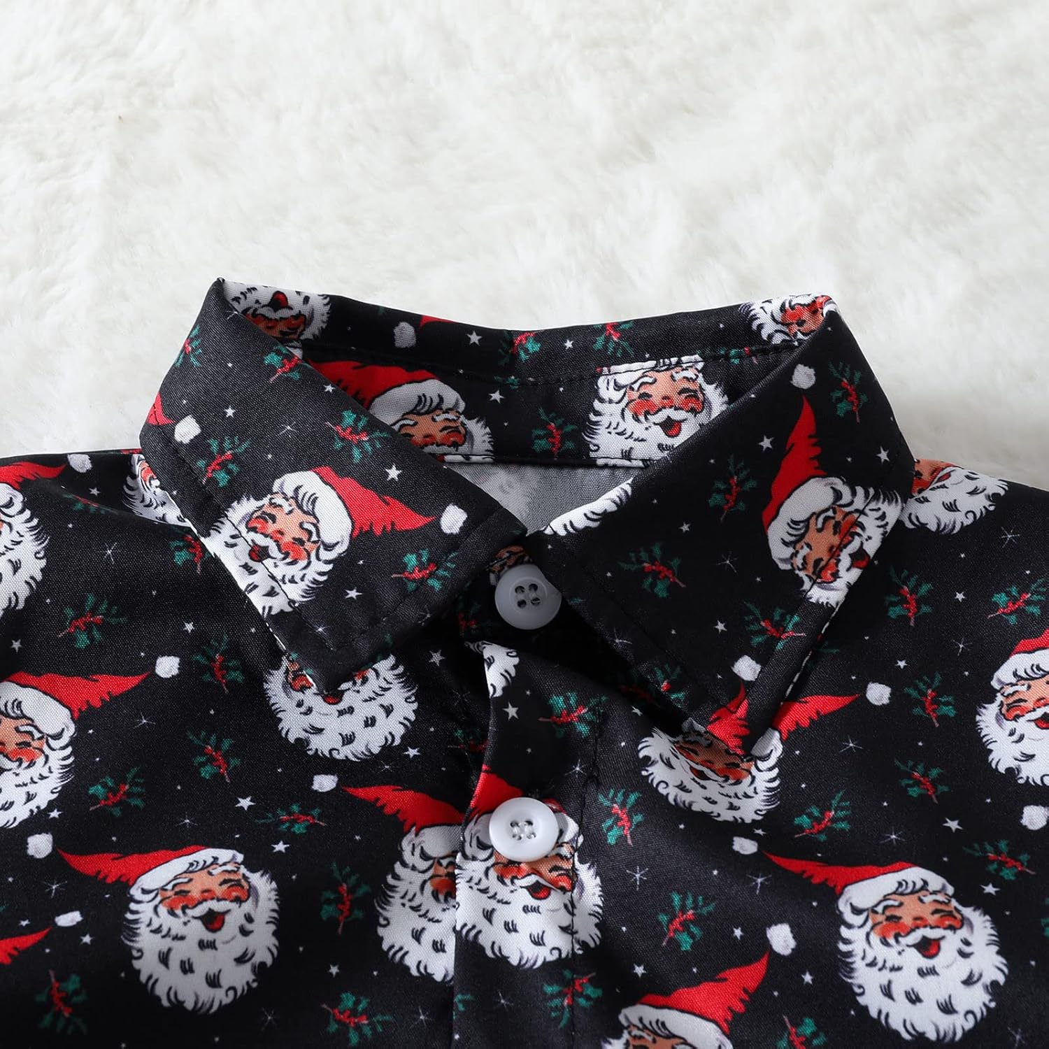 Little Christmas Santa T-Shirt for Toddlers