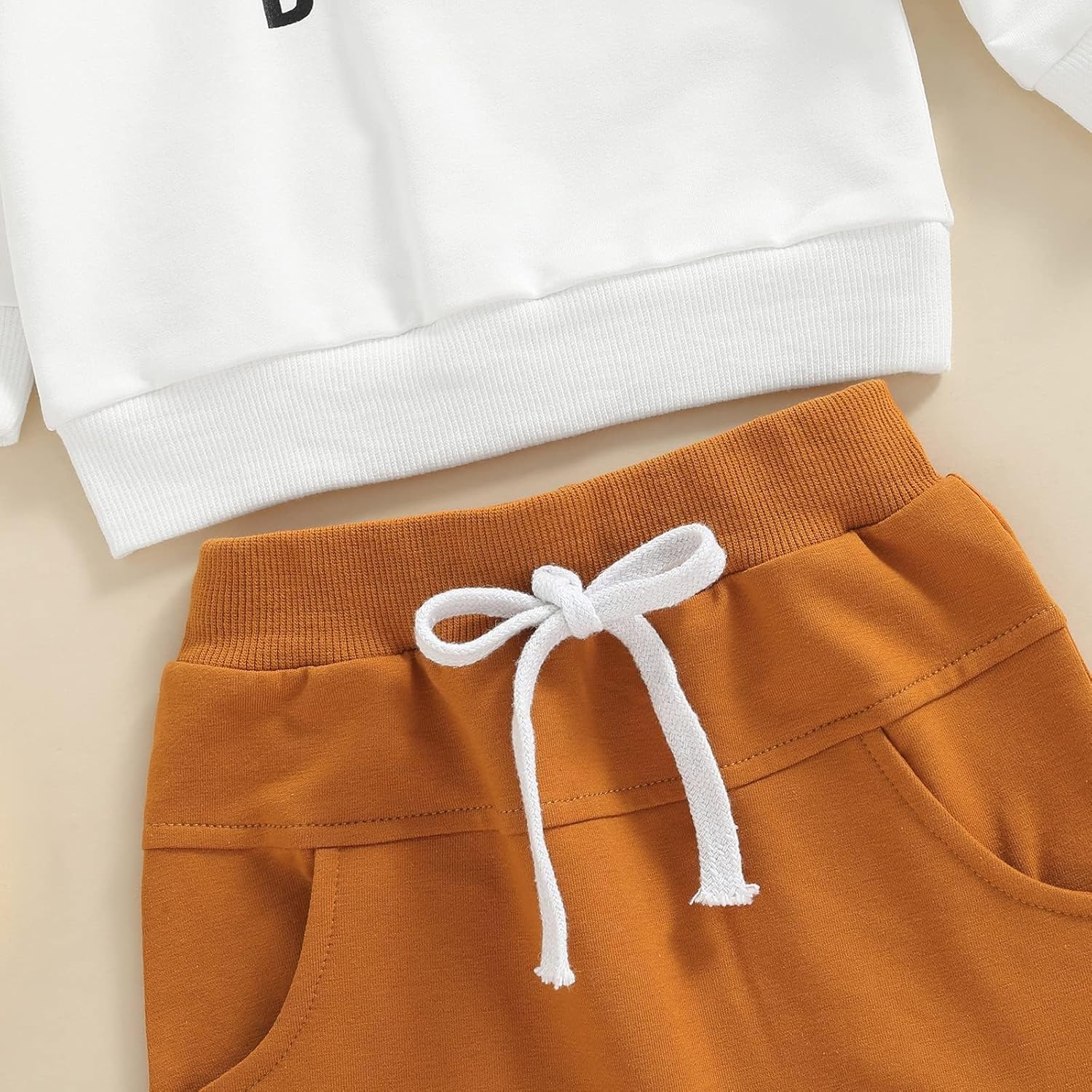 Murnouche Toddler Fall Winter 2Pcs Sweatshirt Pants Set