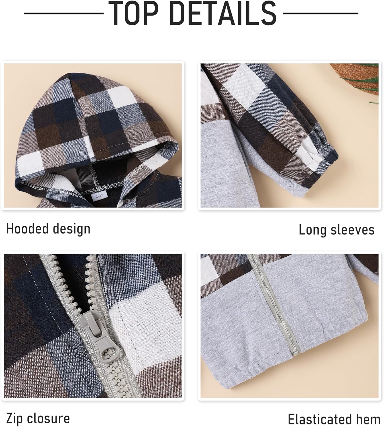 Toddler Boys Hoods Sets