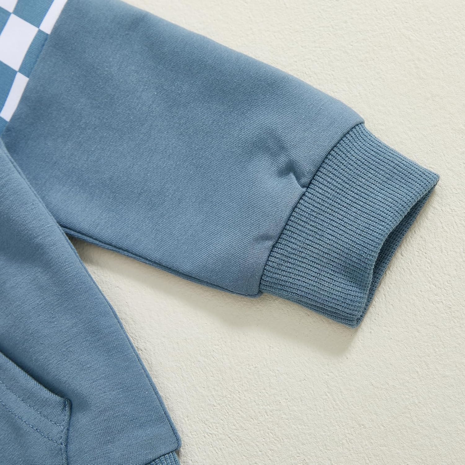 Custum toddler boys fall winter hoodie sweatshirt set