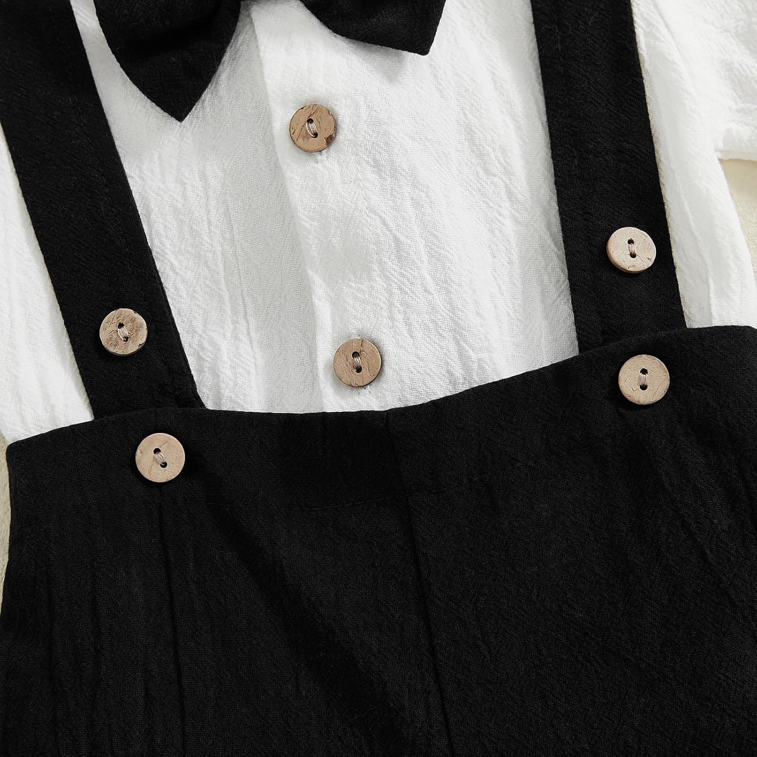French Broadcloth Romper Jumpsuit for Boys