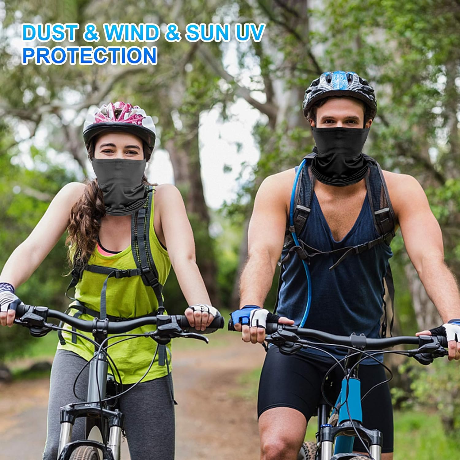 6-Piece Timer-Free Balaclava Face Mask for Outdoor Sports