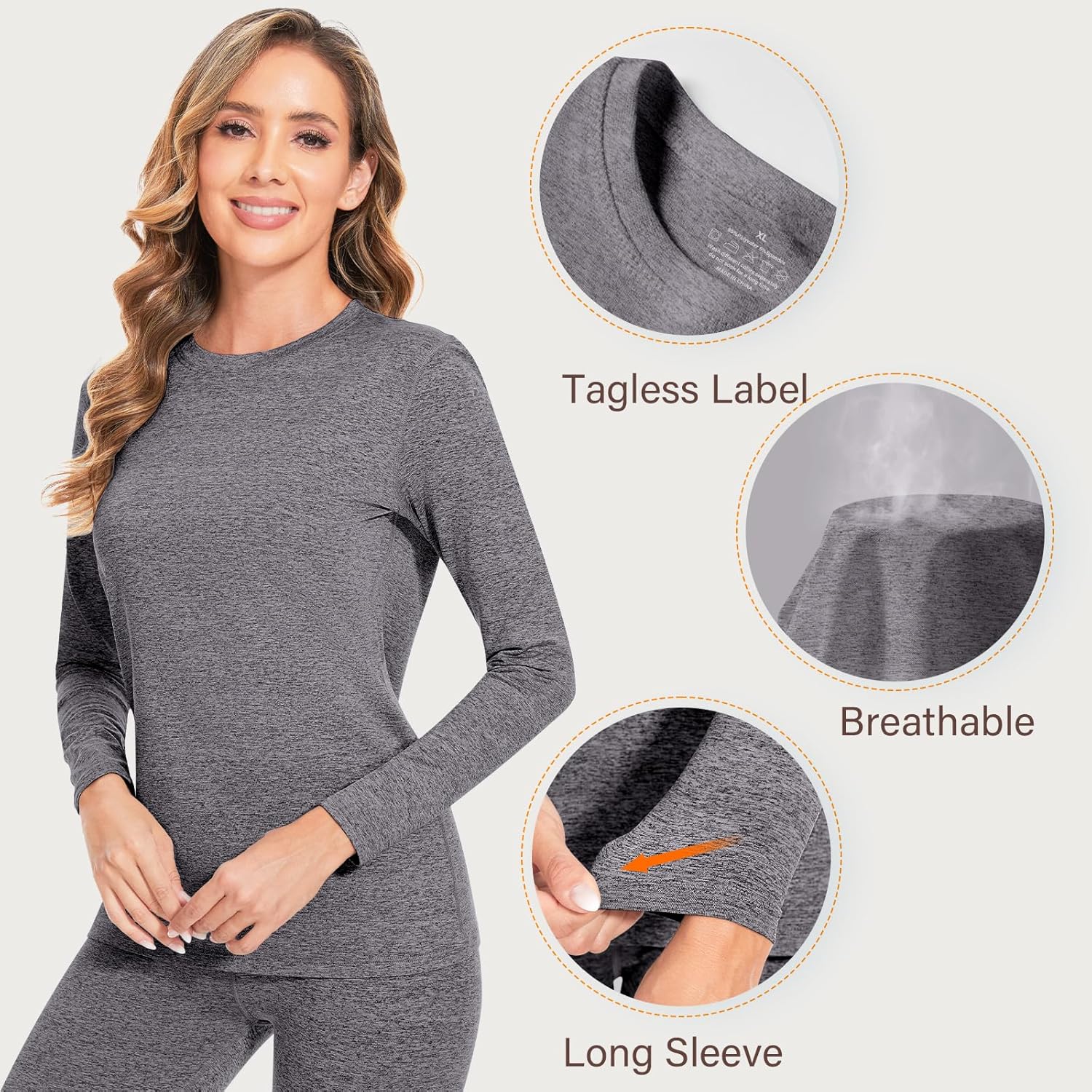 Stay Warm and Comfortable in Style Thermal Underwear Set for Women
